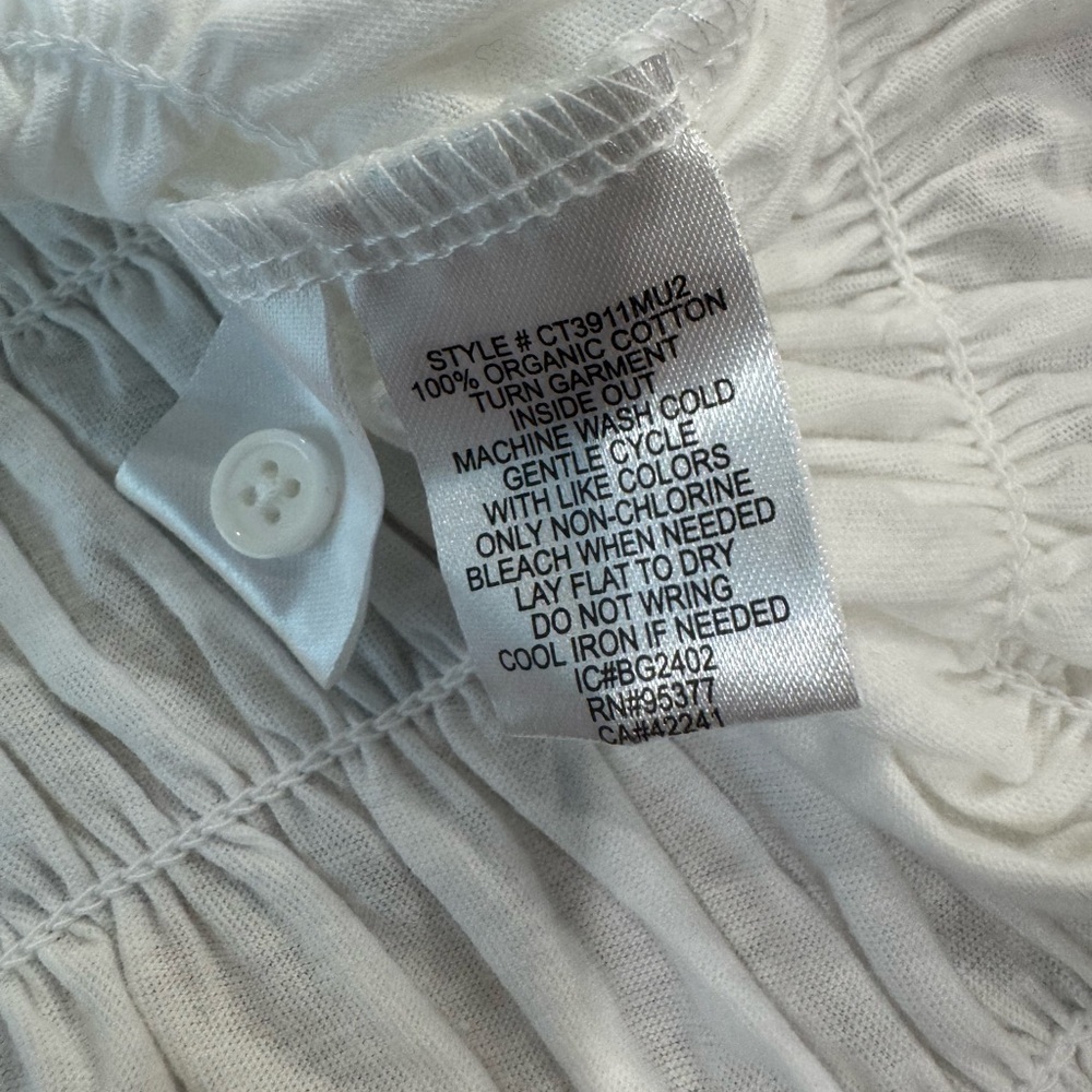 NWT Sanctuary Together Again White Top Size L - Picture 3 of 7